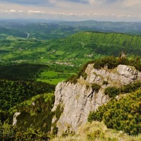 Pohledy z Malého Rozsutce, dole je Terchová