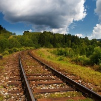 Železnice mezi Ostružnou a Ramzovou