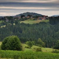 Zástavba na polské straně