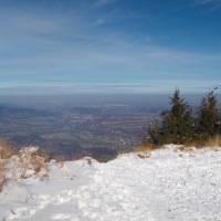 Pohled do roviny na Frýdek-Místek